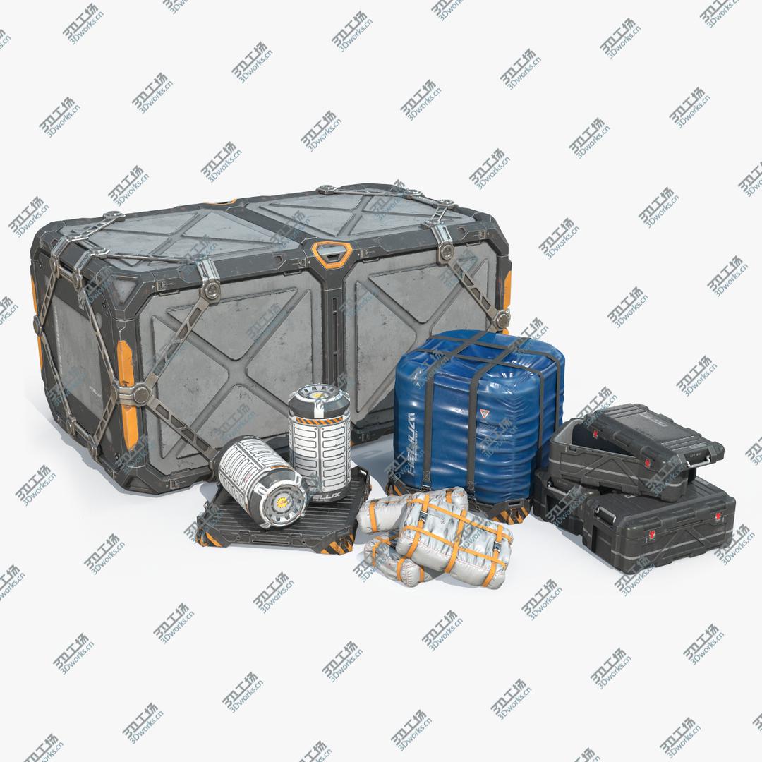 images/goods_img/202104092/Sci-fi Cargo PBR 3D model/1.jpg